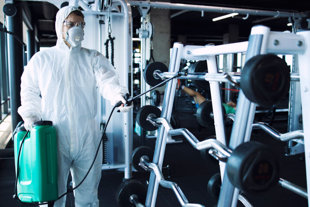 spor salonu ilaçlama fitness ilaçlama izmir delta ilaçlama